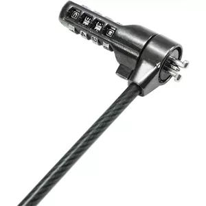 Cable lock EUROLITE KG-180Z with combination lock — portable steel cable security for equipment
