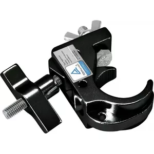 Theater hook EUROLITE TH35-75 Black Steel for rigging and suspension