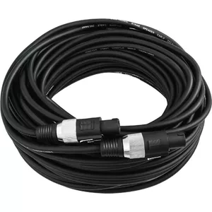 Акустический кабель Omnitronic 3022130P, 2×2.5 мм², 20 м, чёрный