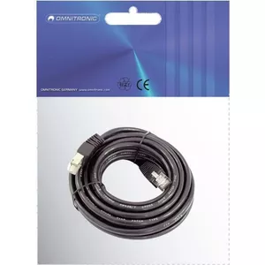 Network cable Omnitronic CAT-5 5 m (model 30222070)