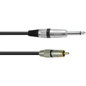 Adapter cable Cinch (RCA) to 3.5mm jack Omnitronic 0.9 m, model 30225118