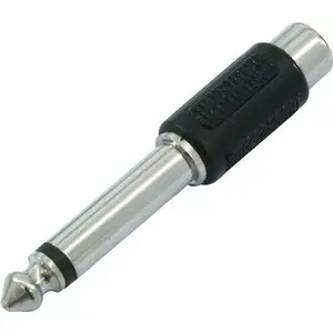 Audio adapteris Omnitronic 30226150 — 10× RCA (sieviete) uz 3,5 mm TS (vīrietis)