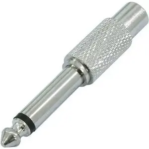 Audio adapters Omnitronic 3022615M — 10× RCA (sieviete) uz 3,5 mm TS (vīrietis)