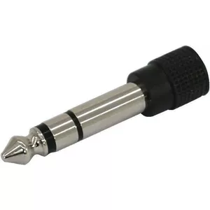 Audio adapter Omnitronic 6.35mm male to 3.5mm female stereo 3022631Z