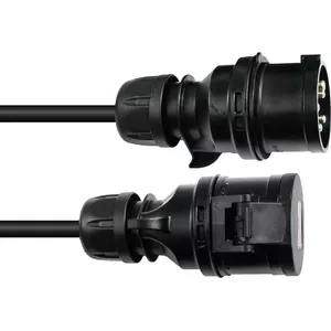 Pagarinātājs PSSO 16A 5x2,5 mm² 25 m Black Edition