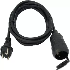 Extension Cable EUROLITE 3x1.5 mm², 3 m, model 30245695