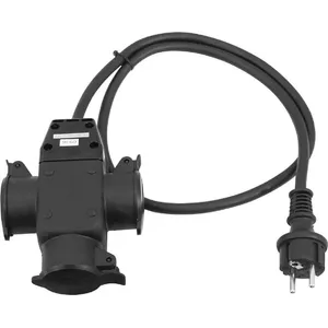 Удлинитель EUROLITE 30247014 — 1 м, 3 розетки, 3×1.5 мм