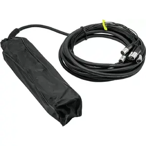 Stagebox Omnitronic MUS-610 audio snake 10 m length with 6-inch connectors