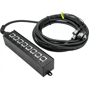 Stagebox Omnitronic MUS-810 10 m, 8-channel stage snake, balanced audio connections
