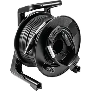 Cable drum PSSO DMX 50m XLR 2x0.22 — 50 m DMX cable on reel, XLR connectors, 2 x 0.22 mm²