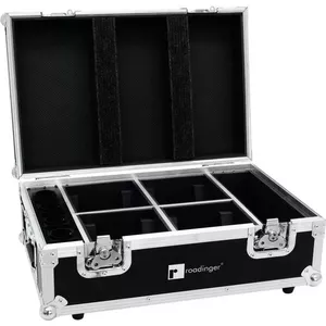 Flightcase Roadinger 31005126 for 4x AKKU TL-3 Trusslight QuickDMX with charging function