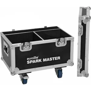 Роадингер флайт-кейс для 2x Spark Master с колесами — защитный транспортный корпус
