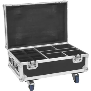 Flightcase Roadinger 31005163 priekš 4x AKKU IP UP-4 Plus HCL Spot WDMX ar uzlādes funkciju