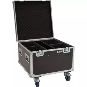 ROADINGER Flightcase 4x LED Theatre COB 100 ar ritenīšiem (31005194)