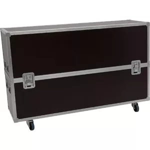 Roadinger flightcase for 2x LCD monitors ZL65 — durable transport case