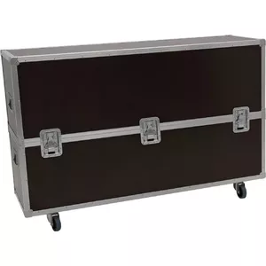 Flightcase Roadinger for 2x LCD ZL75 monitors – durable transport case