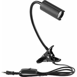 LED spot light EUROLITE KKL-7 3000K Black — 3000 K warm white, compact stage/visual lighting