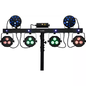 LED PAR Light EUROLITE KLS Laser Bar Next FX 51741094 — compact stage wash with integrated laser effects