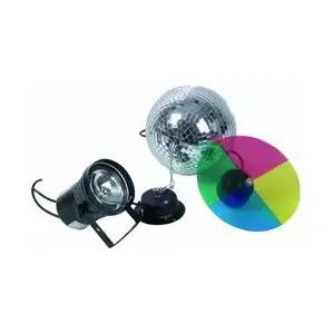 Mirror ball set 20cm Eurolite Multicolour 30W 230V