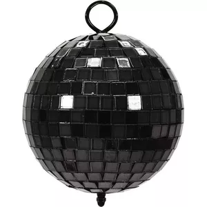 Mirror Ball EUROLITE 10 cm black — disco sphere 10cm (EUROLITE 50120052)