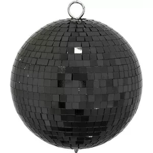Mirror Ball EUROLITE 15 cm black — disco mirror sphere for lighting effects
