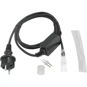 Barošanas savienotājs EUROLITE RL1 Rubberlight priekš 5 mm LED kabeļiem