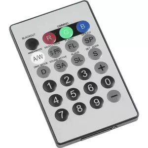 Инфракрасный пульт управления EUROLITE IR-8 (модель 50530562) — ИК-пульт для совместимых световых и аудио устройств