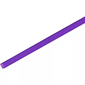 EUROLITE Leer-Rohr gofrēta caurule 10x10 mm violeta, garums 2 m