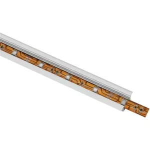 Alumīnija U-profilis LED lentai EUROLITE MSA 2 m, sudrabots, garums 2 m