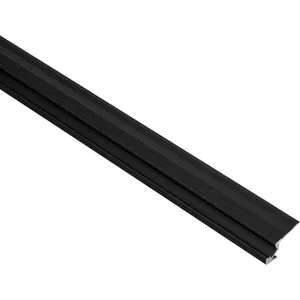 LED strip profile EUROLITE 51210897, black aluminium housing, length 2 m