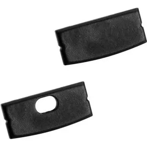 Aizbāžņi U-profiliem 20 mm EUROLITE 51210971 melni