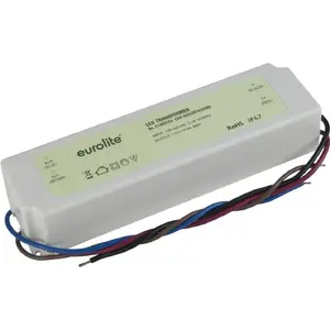 Elektroniskais transformators EUROLITE 12V 8A IP67 – zemsprieguma LED/halogēna barošana