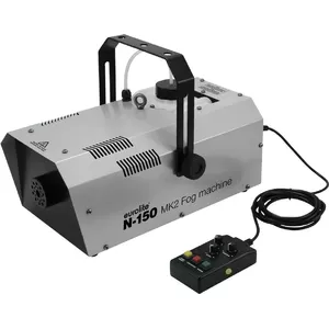 Fog machine EUROLITE N-150 MK2 1500W, professional stage fog generator