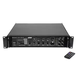 Audio amplifier Omnitronic 80709782 180W Class A/B Black