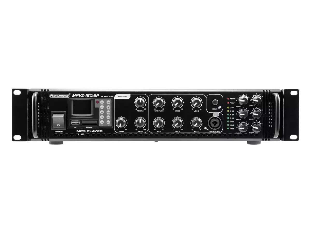 Аудиоусилитель Omnitronic 80709782 Photo 2