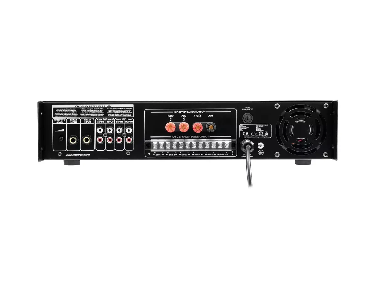 Аудиоусилитель Omnitronic 80709782 Photo 3