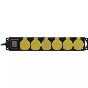 Сетевой фильтр EUROLITE 30240154 — 6 розеток, степень защиты IP44, кабель 1,5 м