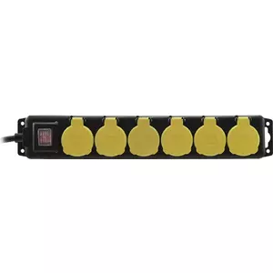 Сетевой фильтр EUROLITE 30240156 — 6 розеток, степень защиты IP44, кабель 5 м