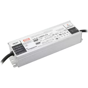 Блок питания для LED mean well 96W 24V IP67 — стабилизированный источник напряжения, для уличного применения