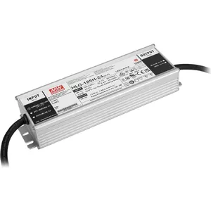 Блок питания LED Mean Well 187W 24V IP67, стабилизированный преобразователь для уличного и промышленного освещения
