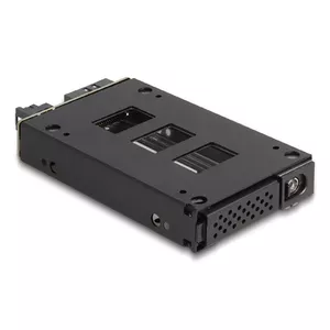 Storage drive tray DeLOCK Slim Bay Mobile Rack 2.5" U.2 NVMe SSD Black Silver