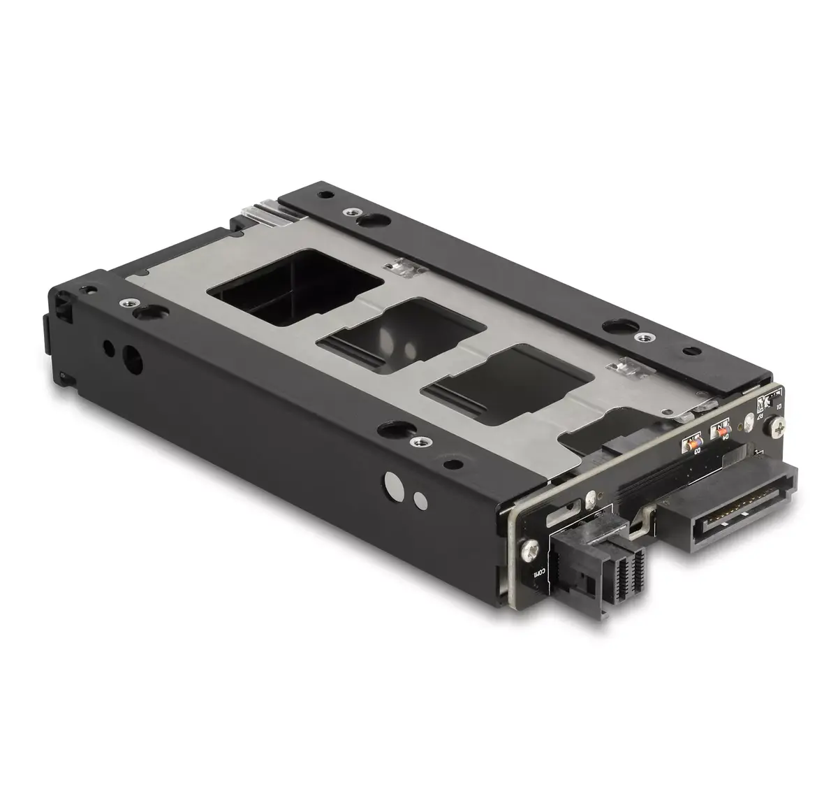 Uzglabāšanas diska paliktnis DeLOCK Slim Bay Mobile Rack 2.5" U.2 NVMe SSD Photo 2