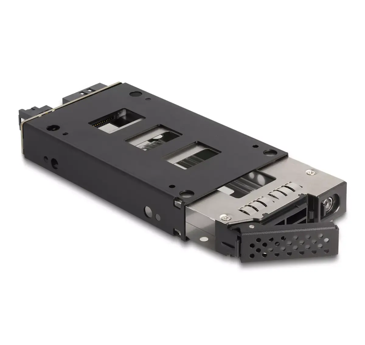 Uzglabāšanas diska paliktnis DeLOCK Slim Bay Mobile Rack 2.5" U.2 NVMe SSD Photo 3