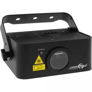 LASERWORLD лазерная система EL-300RGB 300mW RGB — компактный RGB лазерный проектор