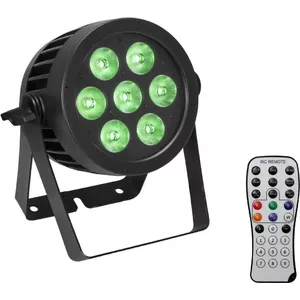 LED PAR-светильник EUROLITE 7x9W с IP-защитой — 7 x 9 Вт светодиодов, корпус с защитой IP