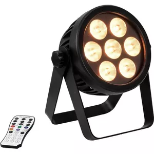 LED спот EUROLITE 7C-7 Silent Slim 7W RGB — светильник 7W RGB