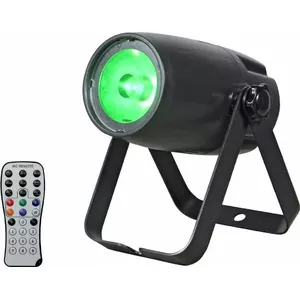 LED spot EUROLITE PST-10 QCL 10W RGBW — compact stage/scene light with RGBW color mixing