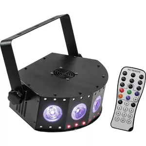 Световой эффект EUROLITE LED SCY-5 Hybrid 5-в-1 DMX, гибридный 5-в-1 LED прибор
