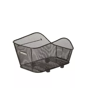 Aizmugurējā velosipēda grozs Basil Icon M — tērauds, 26 l, 400×330×250 mm, aizmugures stiprinājums