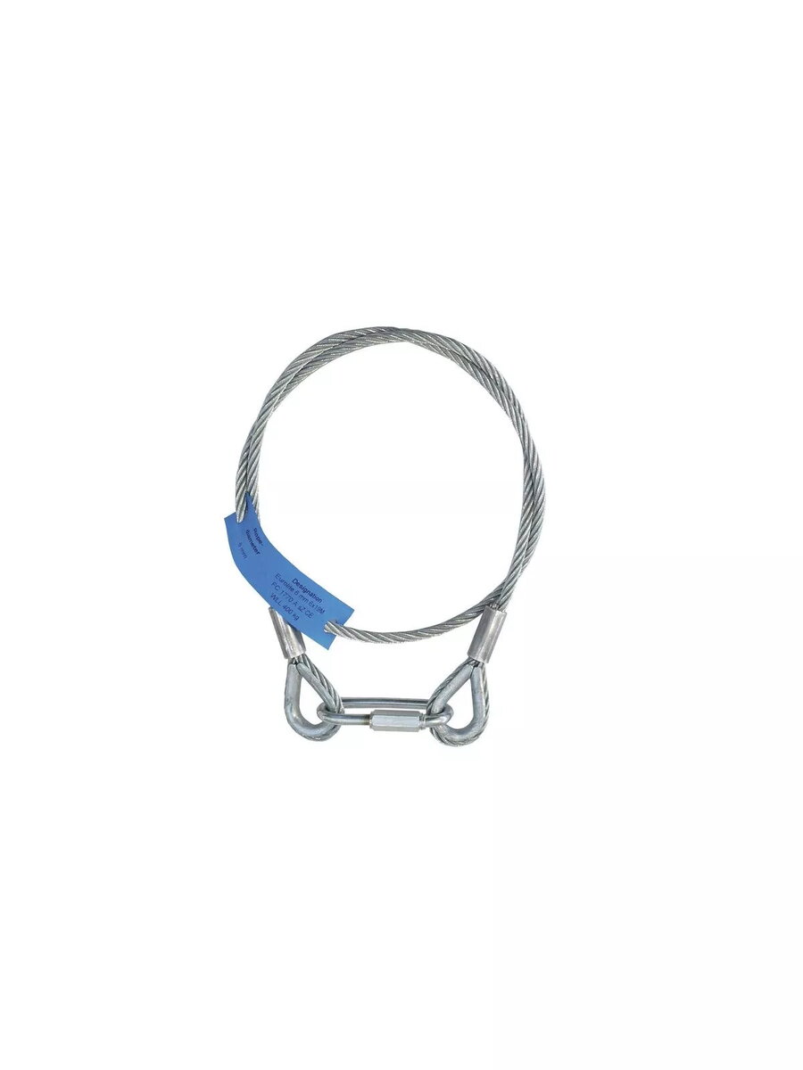 Virve Eurolite 58010369 1m Cinka tērauds
